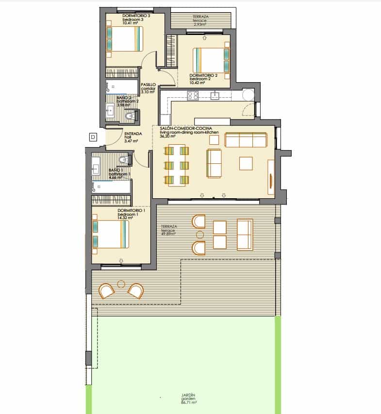 3 slaapkamer Penthouse te koop in Estepona - € 725.000 (Ref: 9211488)