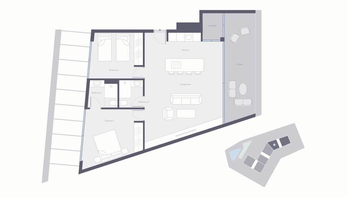 2 soveværelse Lejlighed til salg i Estepona - € 672.000 (Ref: 9211494)