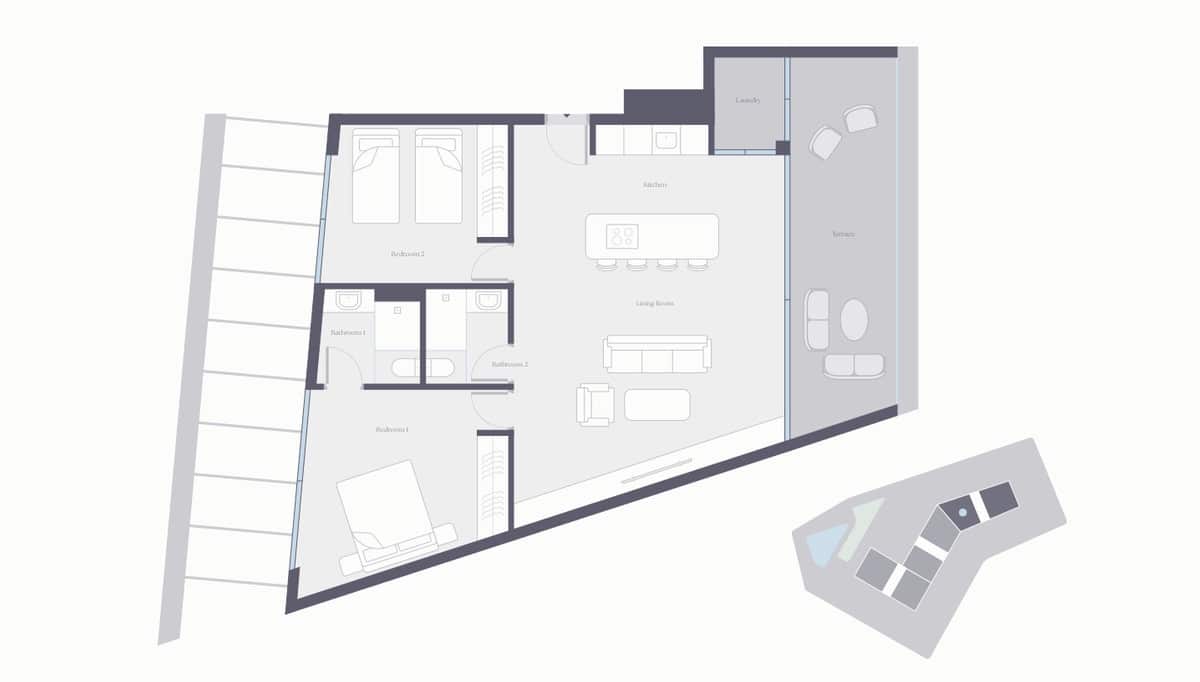 2 Zimmer Apartment zu verkaufen in Estepona - 705.000 € (Ref: 9211494)