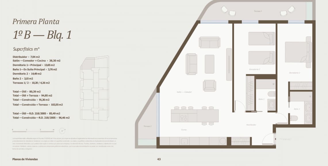 2 chambre Penthouse à vendre à Estepona - 530 200 € (Ref: 9211495)