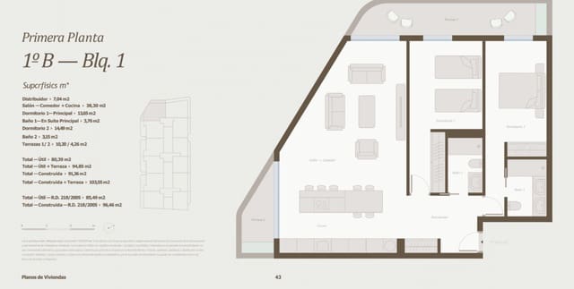 2 makuuhuone Kattohuoneisto myytävänä paikassa Estepona - 530 200 € (Ref: 9211495)