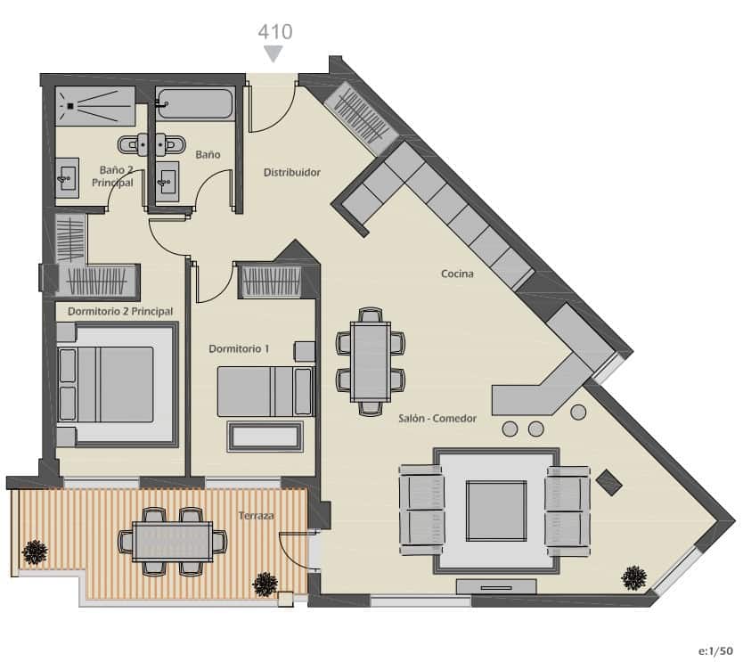 3 chambre Appartement à vendre à Marbella - 395 000 € (Ref: 9309235)