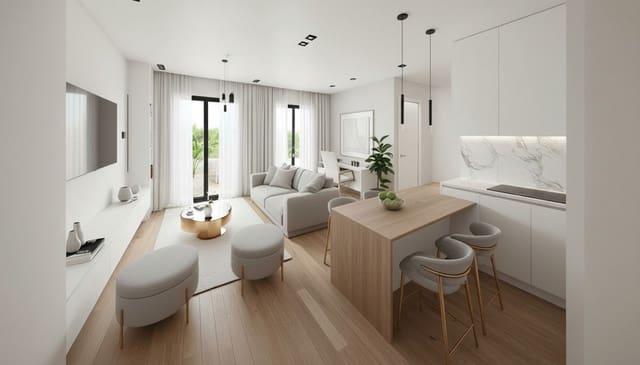 1 soveværelse Lejlighed til salg i Mijas Costa, Mijas - € 205.000 (Ref: 9429100)