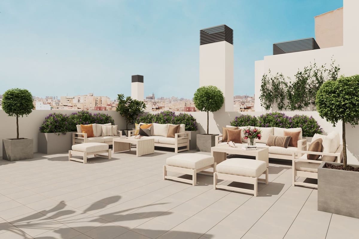 1 sovrum Lägenhet till salu i Malaga stad med pool garage - 350 000 € (Ref: 9746035)