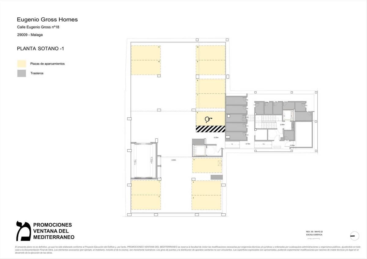 1 sovrum Lägenhet till salu i Malaga stad med pool garage - 350 000 € (Ref: 9746035)