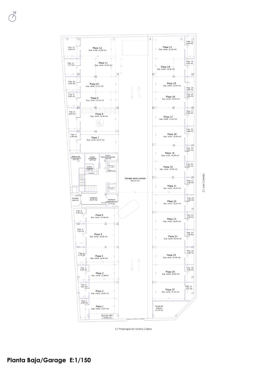 3 soveværelse Strandlejlighed til salg i Aguilas med swimmingpool garage - € 293.000 (Ref: 9626199)