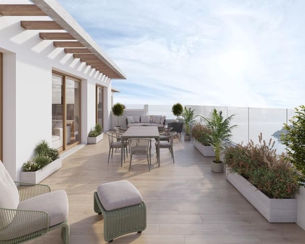 3 soveværelse Penthouse til salg i El Hornillo, Aguilas med swimmingpool garage - € 425.000 (Ref: 9626200)