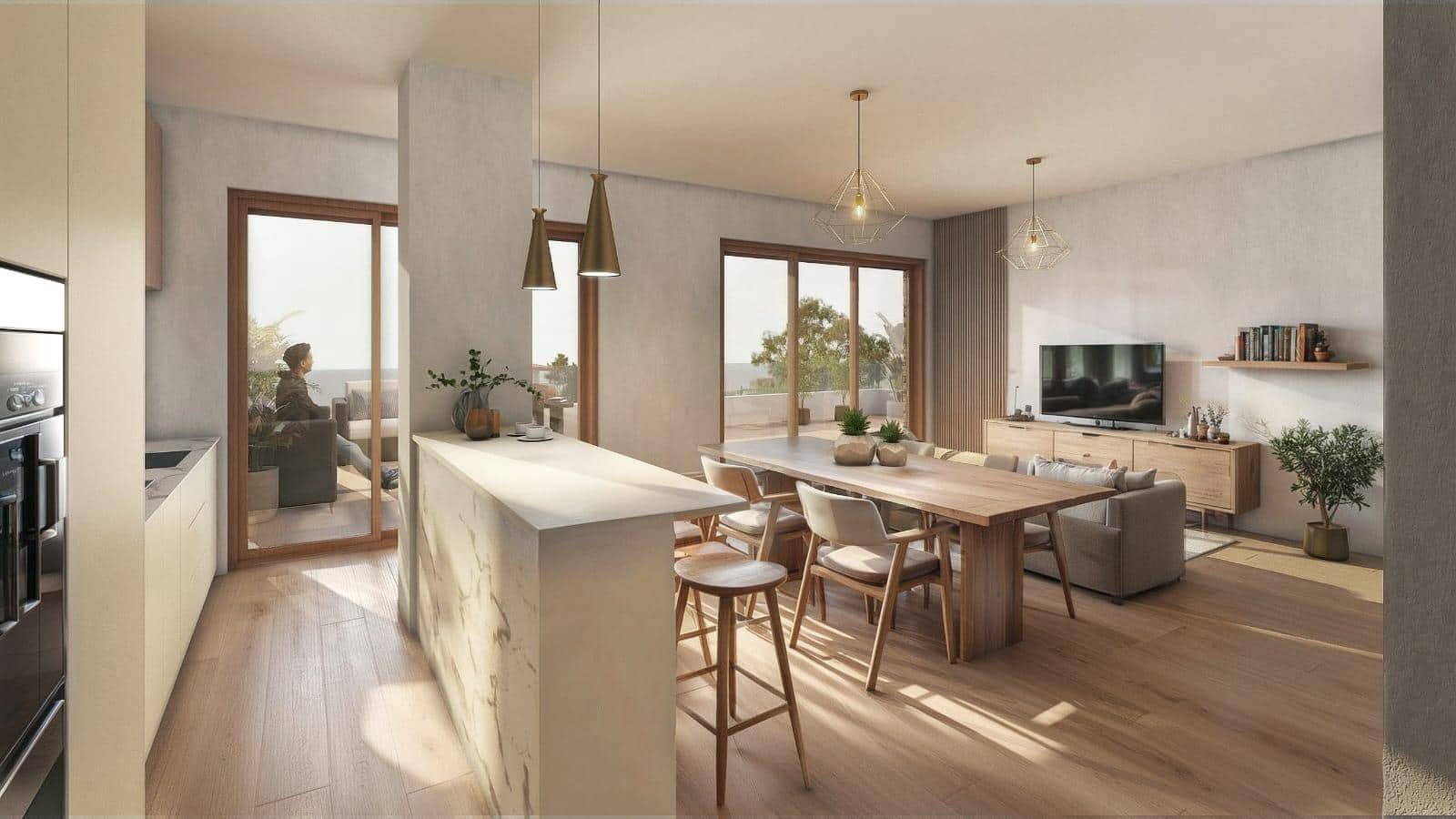 2 bedroom Penthouse for sale in Aguilas with pool garage - € 300,000 (Ref: 9626201)