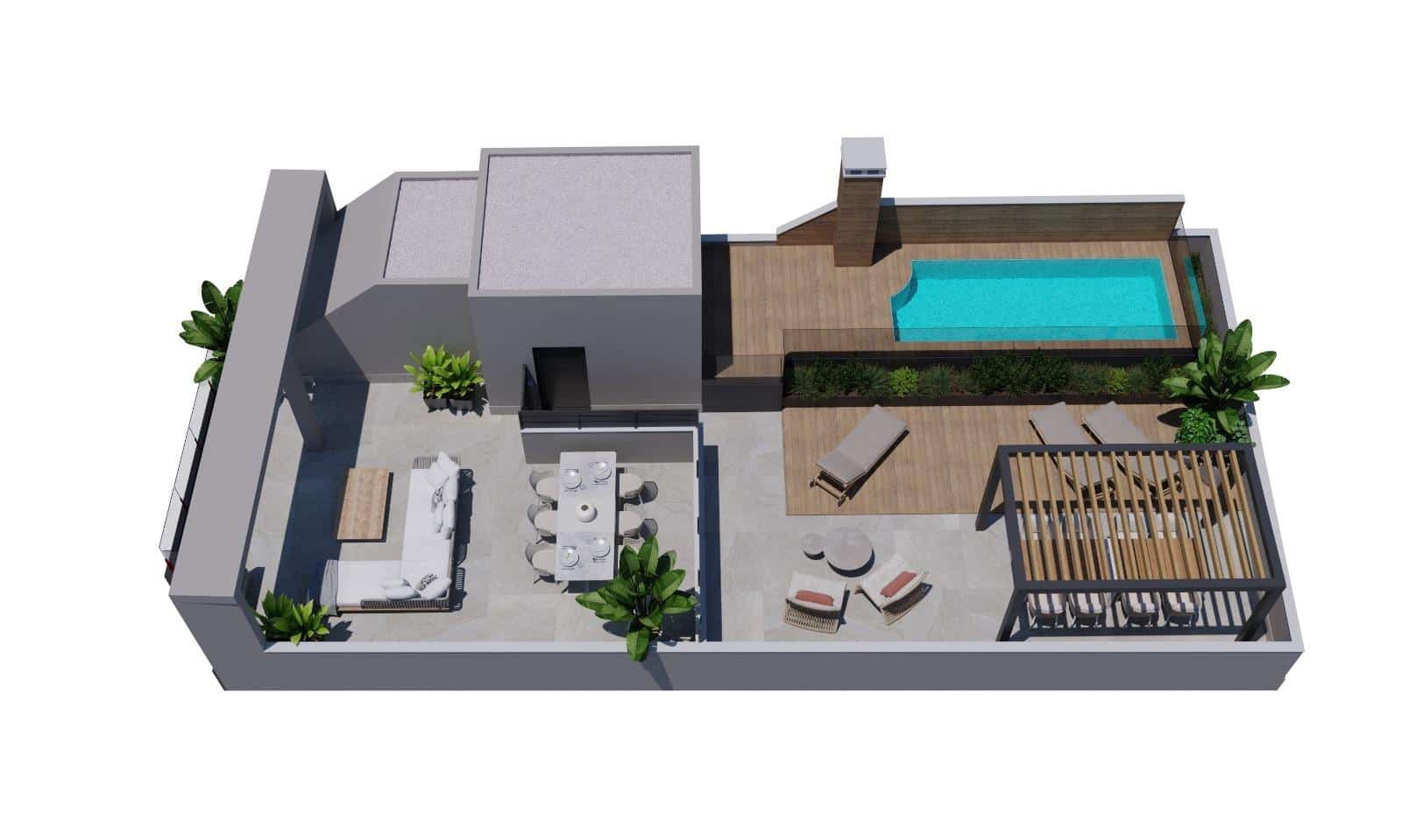 3 slaapkamer Flat te koop in Elche / Elx met zwembad garage - € 400.000 (Ref: 9367837)