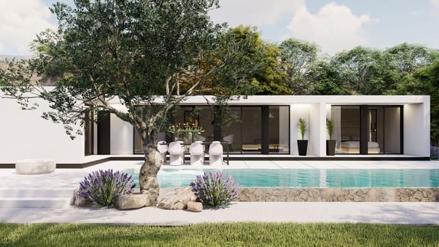 3 soveværelse Villa til salg i Pinoso med swimmingpool garage - € 378.000 (Ref: 9804920)