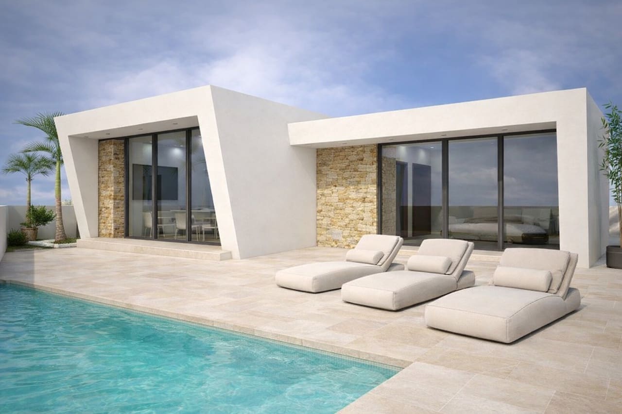 2 sypialnia Willa na sprzedaż w Pinoso z basenem garażem - 284 500 € (Ref: 9804921)