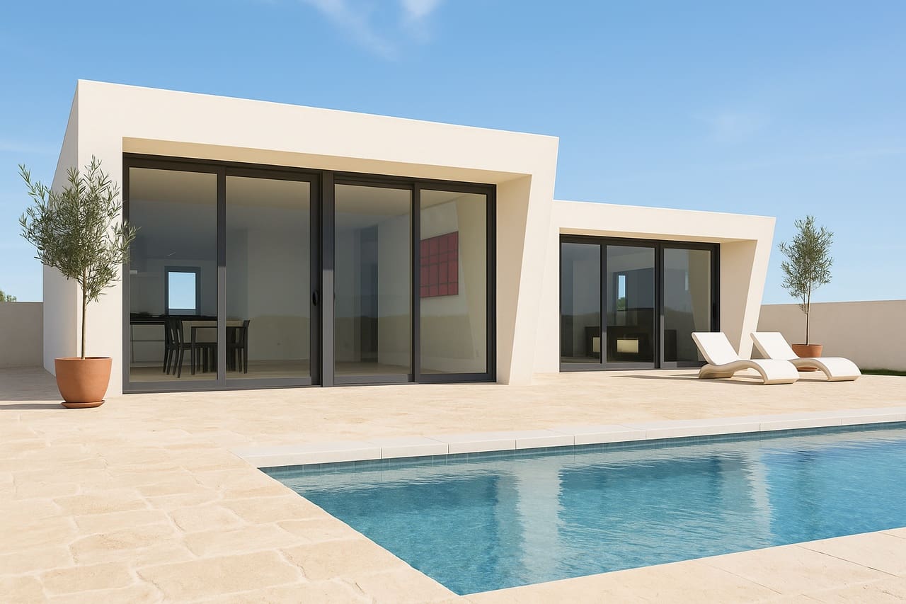 2 sypialnia Willa na sprzedaż w Pinoso z basenem garażem - 284 500 € (Ref: 9804921)