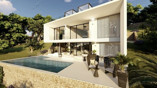 3 sypialnia Willa na sprzedaż w Dehesa de Campoamor, Orihuela z basenem garażem - 1 290 000 € (Ref: 9805590)