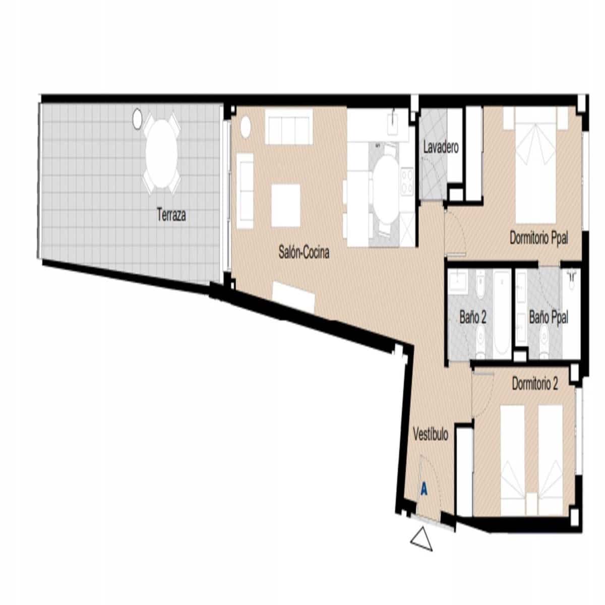 2 Zimmer Strandapartment zu verkaufen in Manilva mit Pool - 285.000 € (Ref: 10074508)