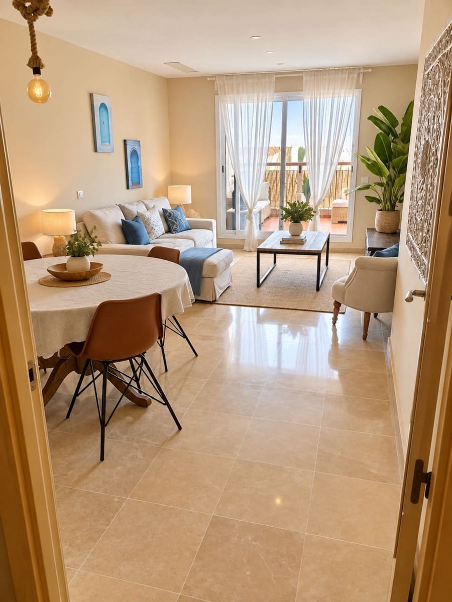 2 bedroom Apartment for rent in La Alcaidesa with pool garage - € 1,050 (Ref: 10113426)