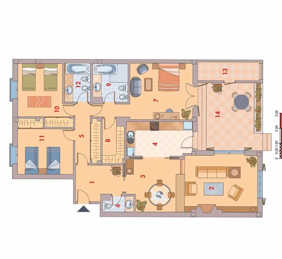 3 sypialnia Apartament przy plaży na sprzedaż w La Alcaidesa z basenem garażem - 825 000 € (Ref: 9263795)