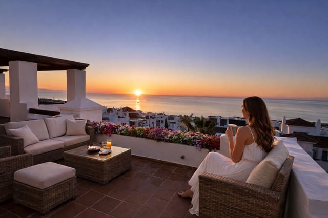 3 chambre Penthouse à vendre à La Alcaidesa avec piscine garage - 695 000 € (Ref: 9518284)