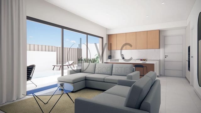 3 sypialnia Bungalow na sprzedaż w Pilar de la Horadada ciudad, Pilar de la Horadada z basenem - 291 500 € (Ref: 10057700)