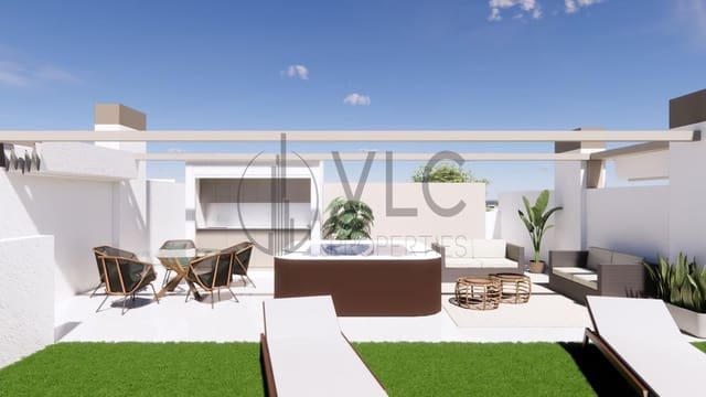 3 sypialnia Bungalow na sprzedaż w Pilar de la Horadada ciudad, Pilar de la Horadada z basenem - 291 500 € (Ref: 10057700)