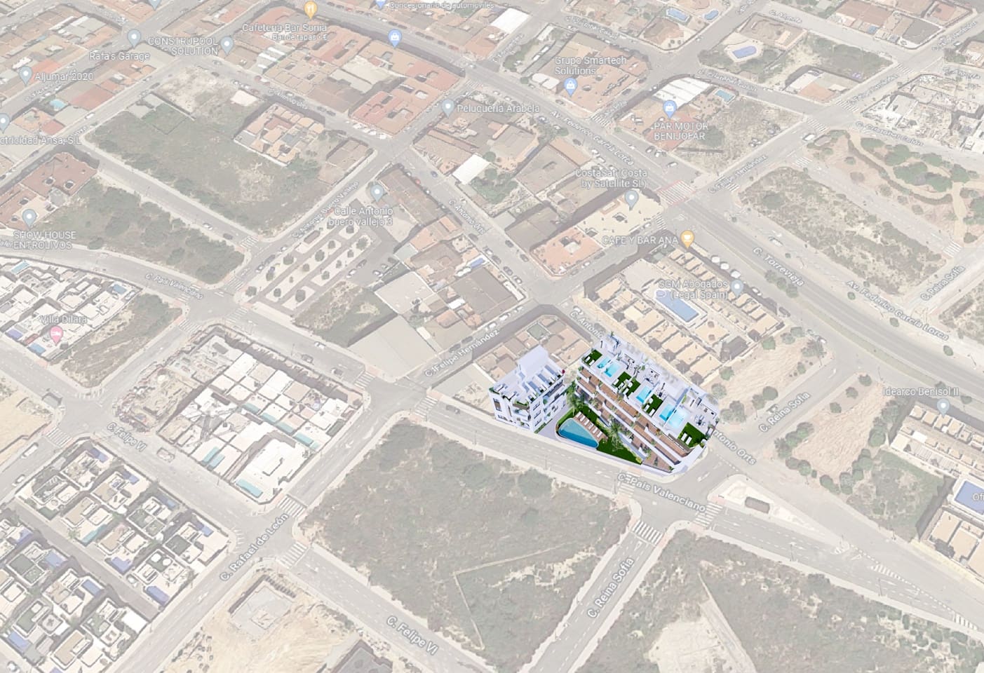 Piso de 3 habitaciones en Benijófar en venta con piscina - 322.000 € (Ref: 7109476)