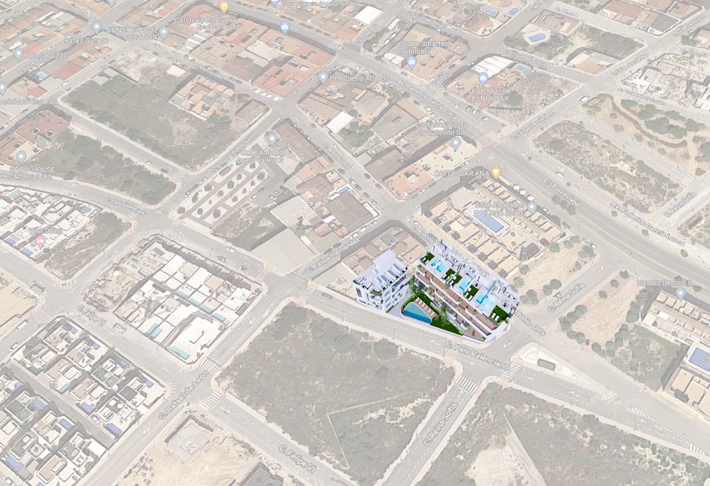 Piso de 3 habitaciones en Benijófar en venta con piscina - 265.000 € (Ref: 7109478)