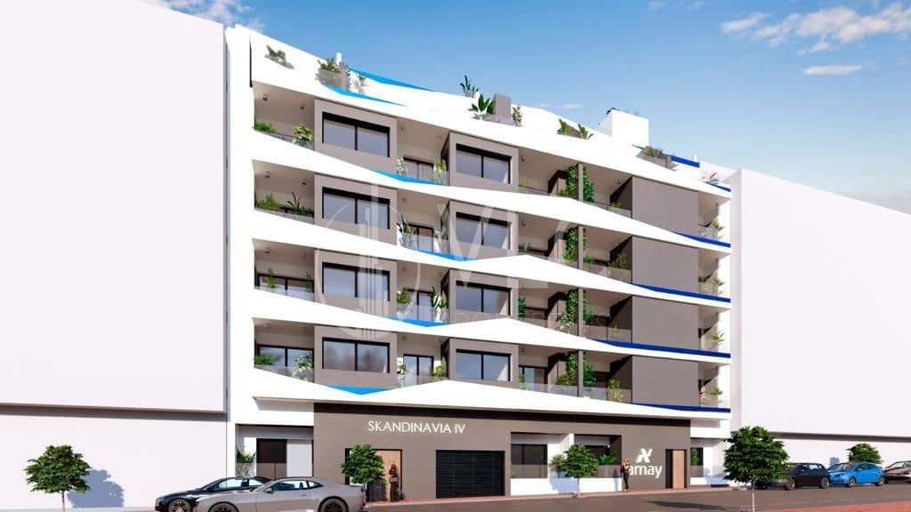 2 soveværelse Lejlighed til salg i Torrevieja med swimmingpool - € 269.950 (Ref: 7130479)