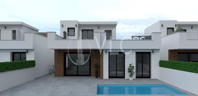 3 soverom Villa til salgs i San Pedro del Pinatar ciudad, San Pedro del Pinatar med svømmebasseng - € 344 900 (Ref: 8383857)