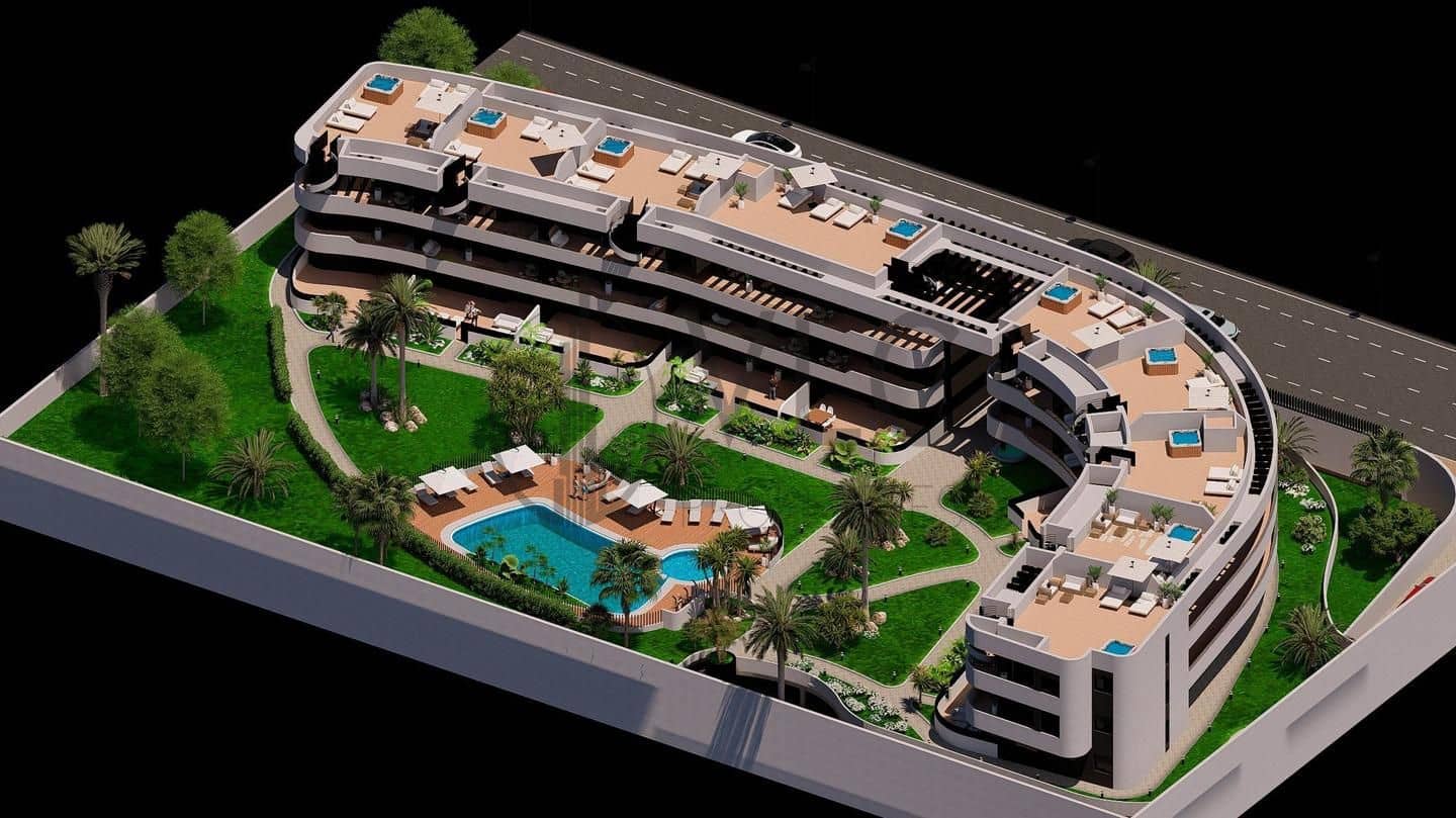 2 makuuhuone Asunto myytävänä paikassa Los Alcazares mukana uima-altaan 
autotalli - 282 900 € (Ref: 9757838)