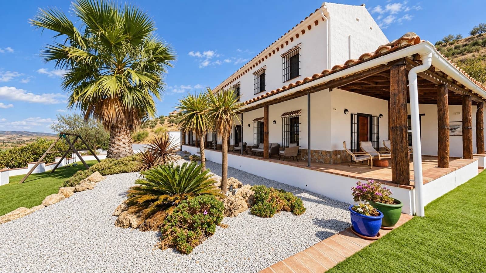5 makuuhuone Huvila myytävänä paikassa Alhama de Granada mukana uima-altaan - 575 000 € (Ref: 10081284)