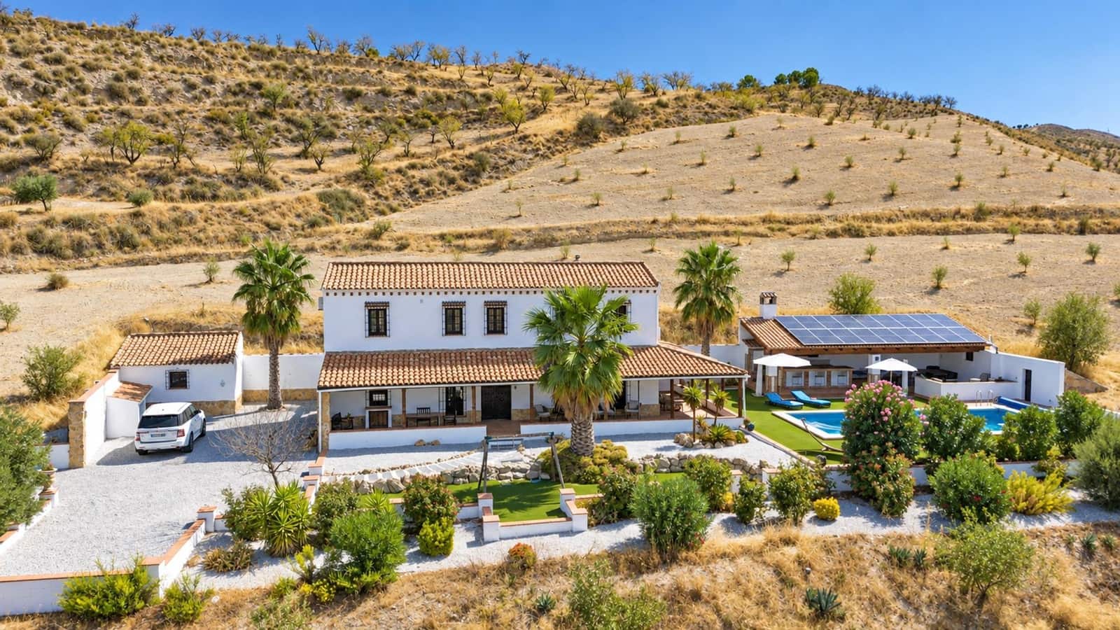 5 makuuhuone Huvila myytävänä paikassa Alhama de Granada mukana uima-altaan - 575 000 € (Ref: 10081284)