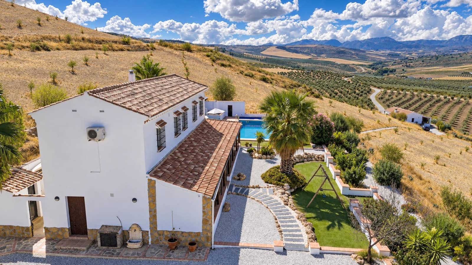 5 makuuhuone Huvila myytävänä paikassa Alhama de Granada mukana uima-altaan - 575 000 € (Ref: 10081284)