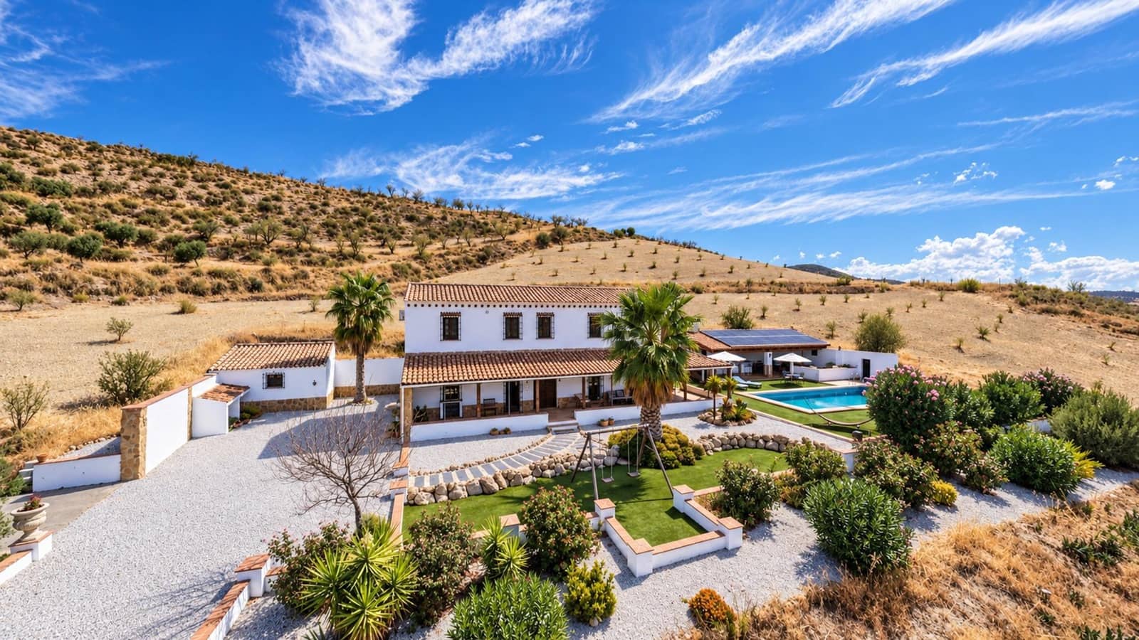5 makuuhuone Huvila myytävänä paikassa Alhama de Granada mukana uima-altaan - 575 000 € (Ref: 10081284)