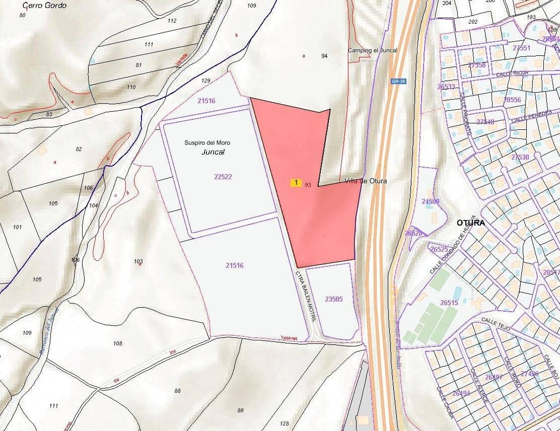 Ubebygd land til salgs i Otura - € 950 000 (Ref: 9396020)