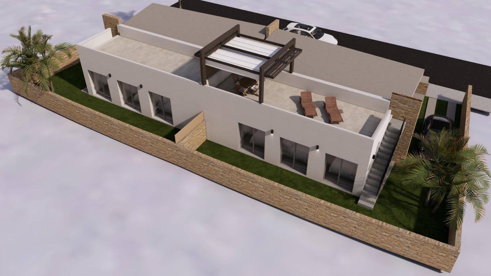 3 Zimmer Doppelhaus zu verkaufen in Roldan mit Pool - 380.000 € (Ref: 10078498)