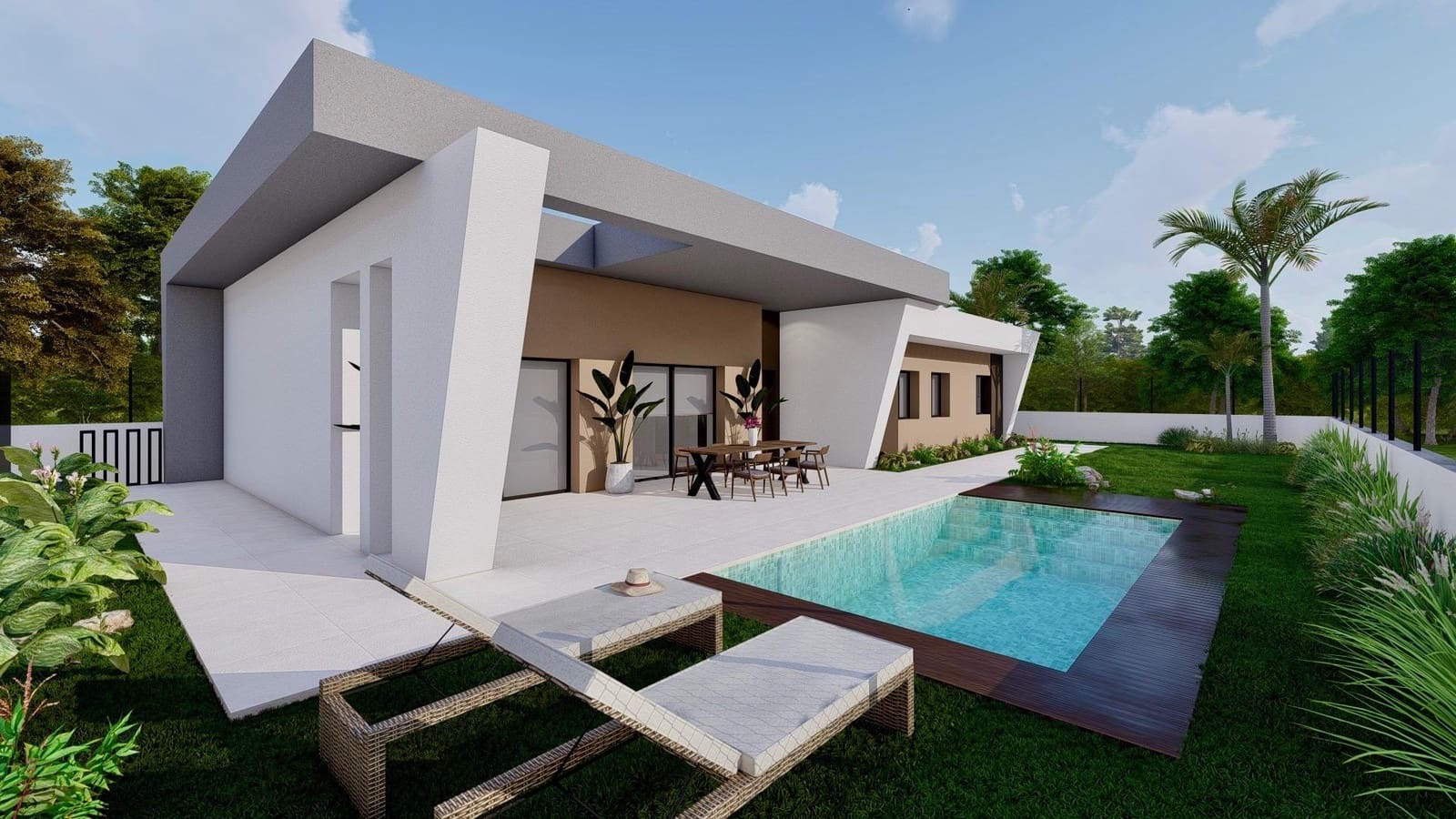 3 soverom Villa til salgs i Molina de Segura med svømmebasseng garasje - € 313 890 (Ref: 8783872)