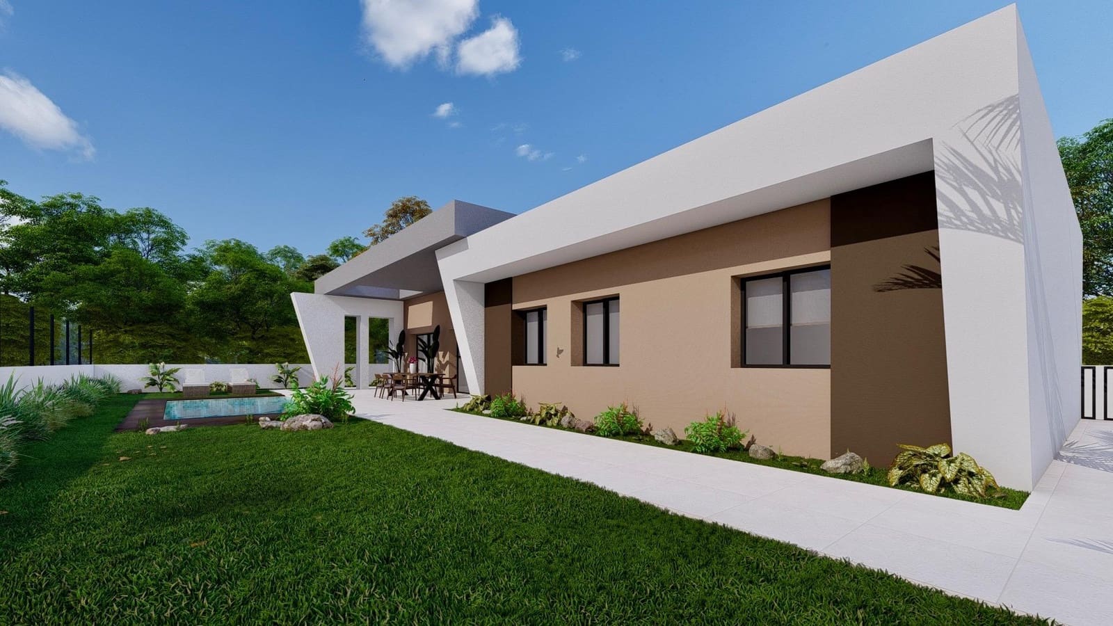 3 soverom Villa til salgs i Molina de Segura med svømmebasseng garasje - € 313 890 (Ref: 8783872)