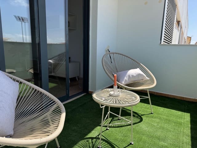 Piso de 2 habitaciones en Fuente Alamo de Murcia en venta con piscina garaje - 98.000 € (Ref: 9100828)