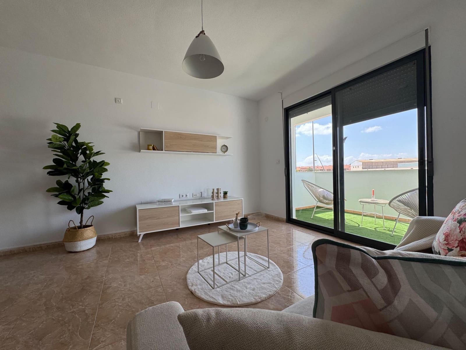 2 bedroom Flat for sale in Fuente Alamo de Murcia with pool garage - € 98,000 (Ref: 9100828)