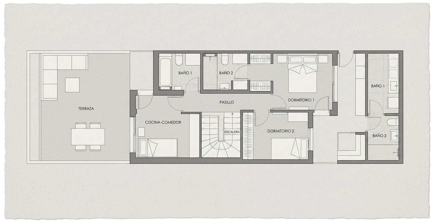 3 sypialnia Dom blizniak na sprzedaż w San Antonio de Benageber z basenem garażem - 389 000 € (Ref: 10040312)