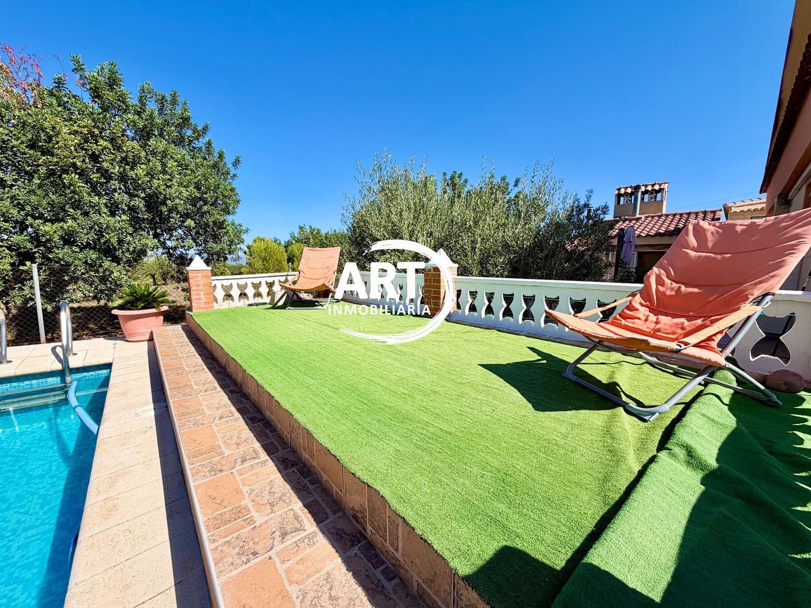 6 Zimmer Villa zu verkaufen in Cheste mit Pool Garage - 299.950 € (Ref: 10118723)