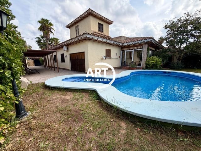 Chalet de 4 habitaciones en L'Eliana en alquiler con piscina garaje - 3.000 € (Ref: 10123388)