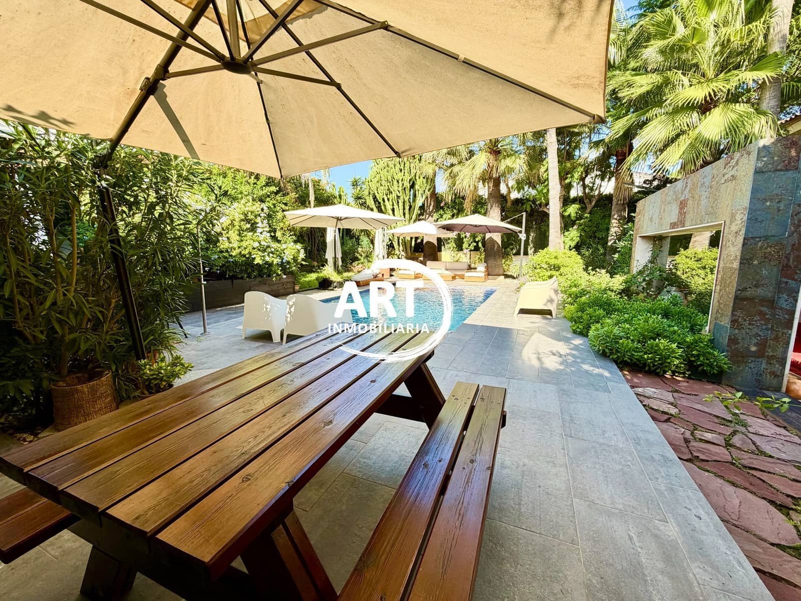 4 slaapkamer Villa te huur in Riba-roja de Turia met zwembad garage - € 3.600 (Ref: 10154569)