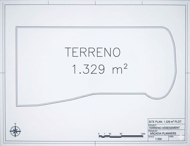 Ubebygd land til salgs i San Antonio de Benagéber - € 298 000 (Ref: 8619240)