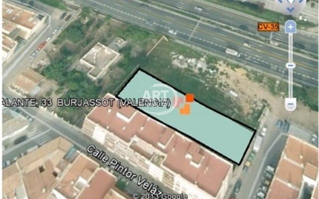 Bauplatz zu verkaufen in Burjassot - 560.000 € (Ref: 8816467)