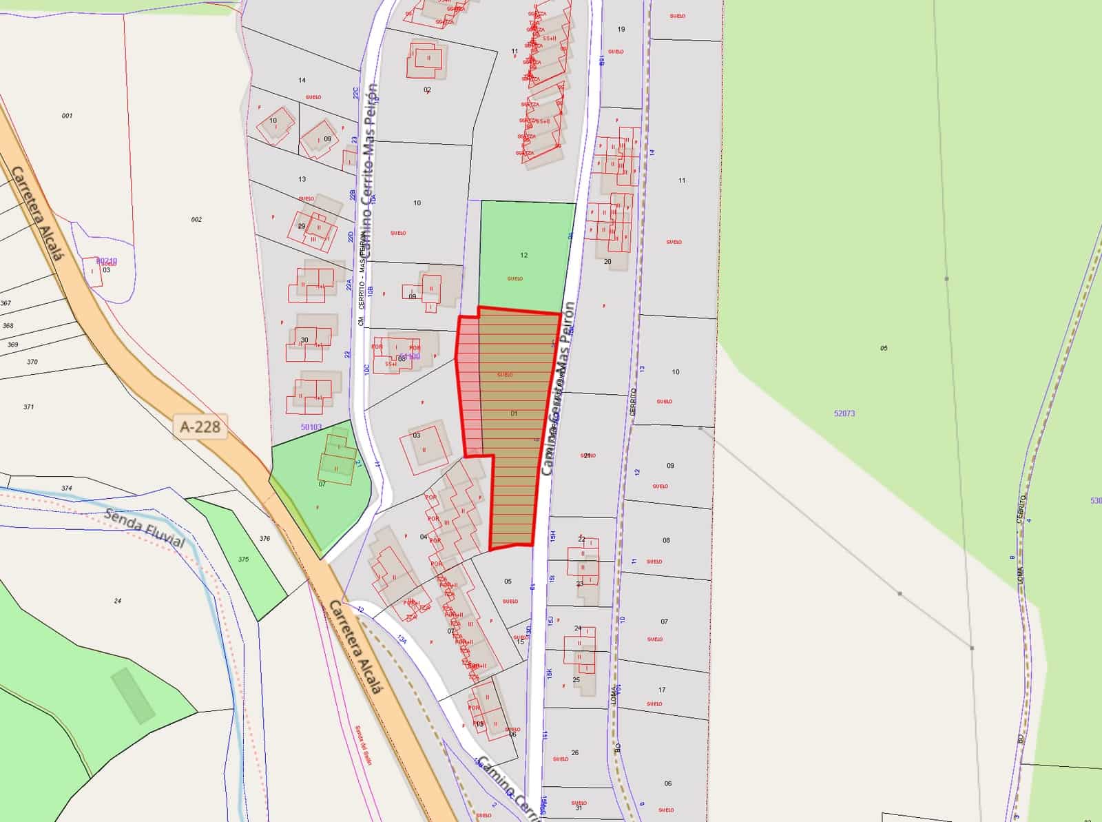 Grunde uden byggetilladelser til salg i Alcala de la Selva - € 250.000 (Ref: 8961019)