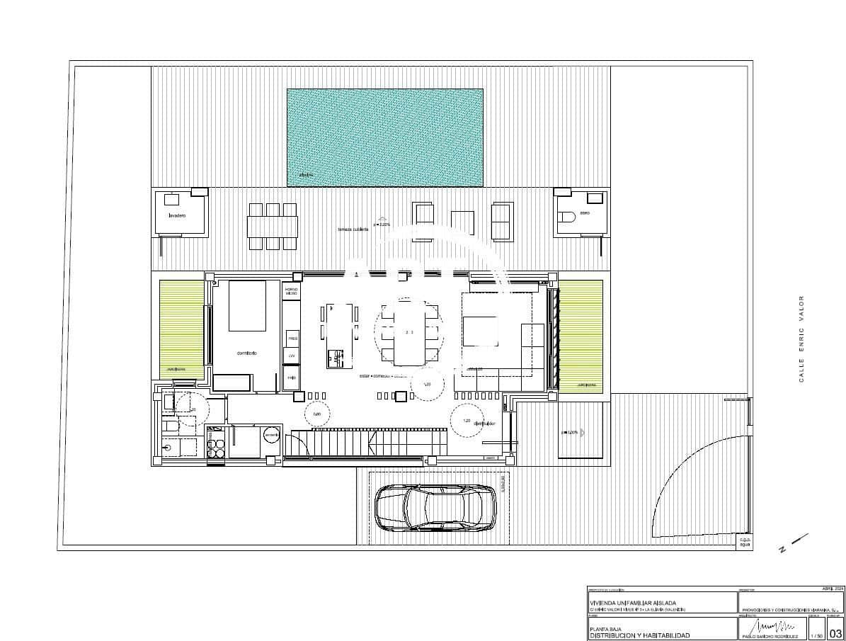 4 sypialnia Willa na sprzedaż w L'Eliana z basenem garażem - 875 000 € (Ref: 9095811)