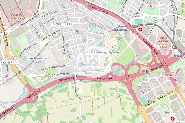 Building Plot for sale in Benimamet, Valencia city - € 330,000 (Ref: 9172536)