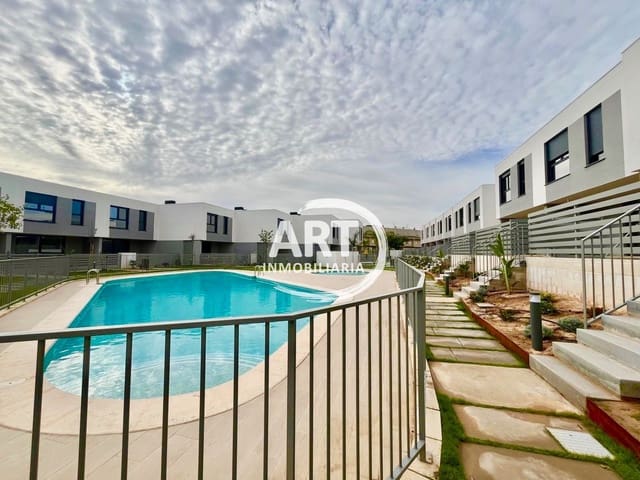Pareado de 4 habitaciones en San Antonio de Benagéber en alquiler con piscina garaje - 2.650 € (Ref: 9451511)