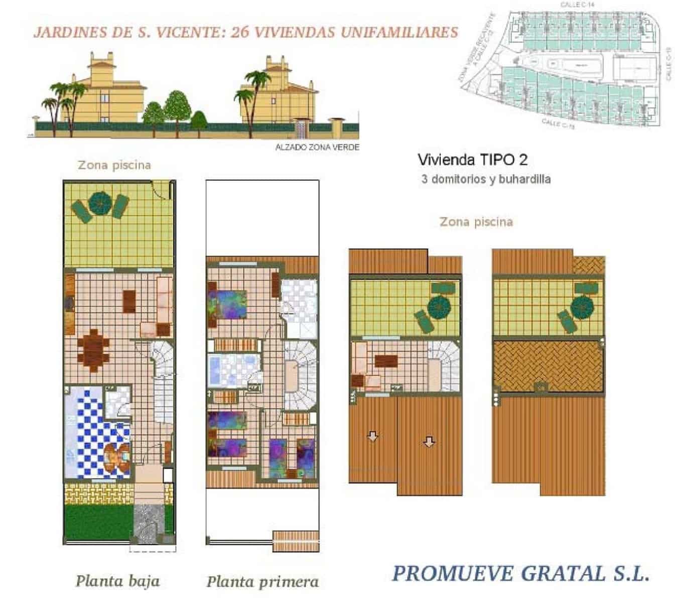 4 sypialnia Dom blizniak do wynajęcia w San Antonio de Benageber z basenem garażem - 1 900 € (Ref: 9483426)