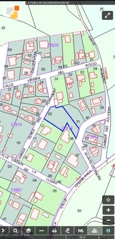 Terreno Não Urbanizado para venda em La Pobla de Vallbona - 135 000 € (Ref: 9533189)